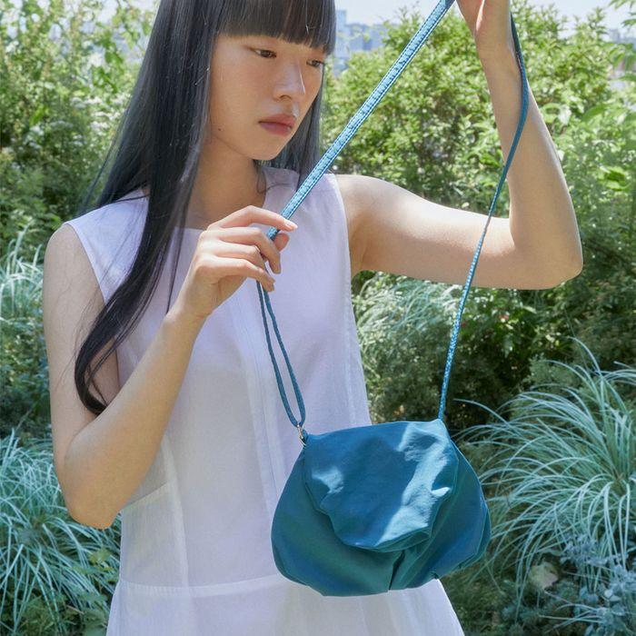 Blooming Cross Bag_Deep Blue