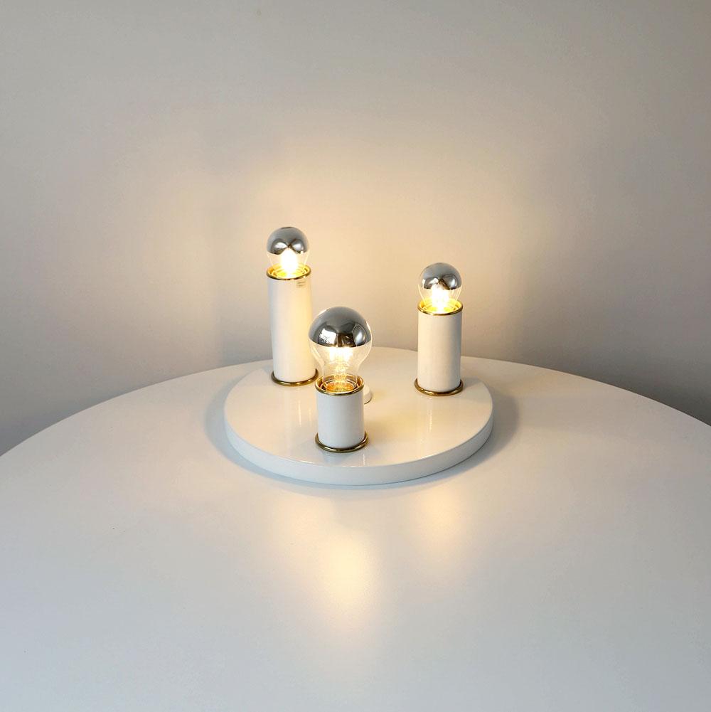 1980s Helestra Leuchten wall and ceiling lamp
