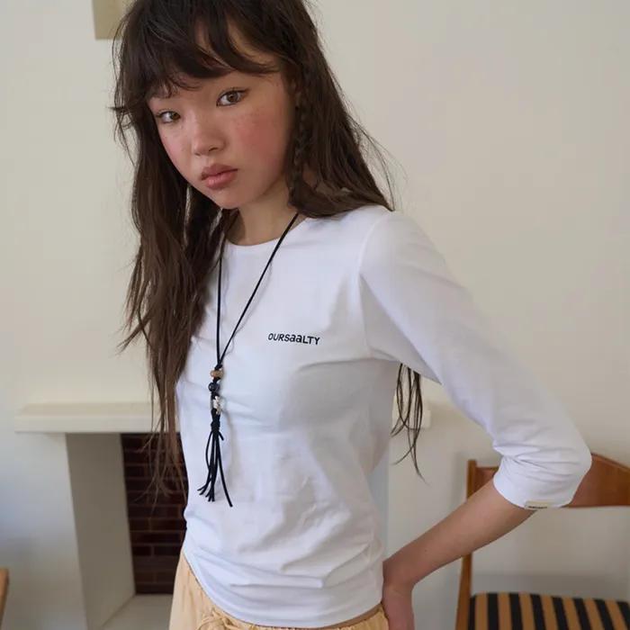 Capri Slim T-Shirt / White