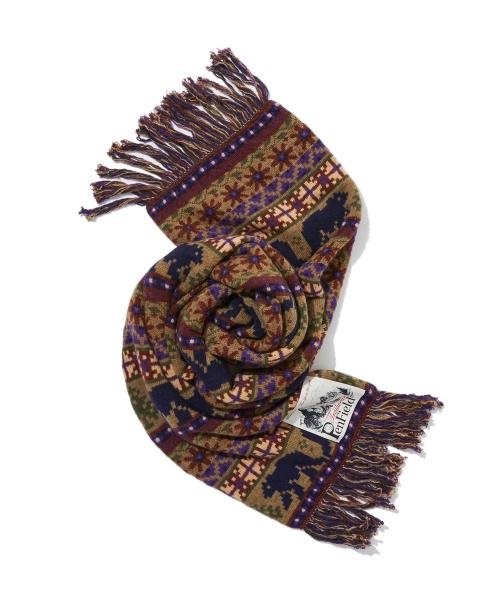 [TRAILWEAR] 페어아일 머플러 베이지_FR7AM007