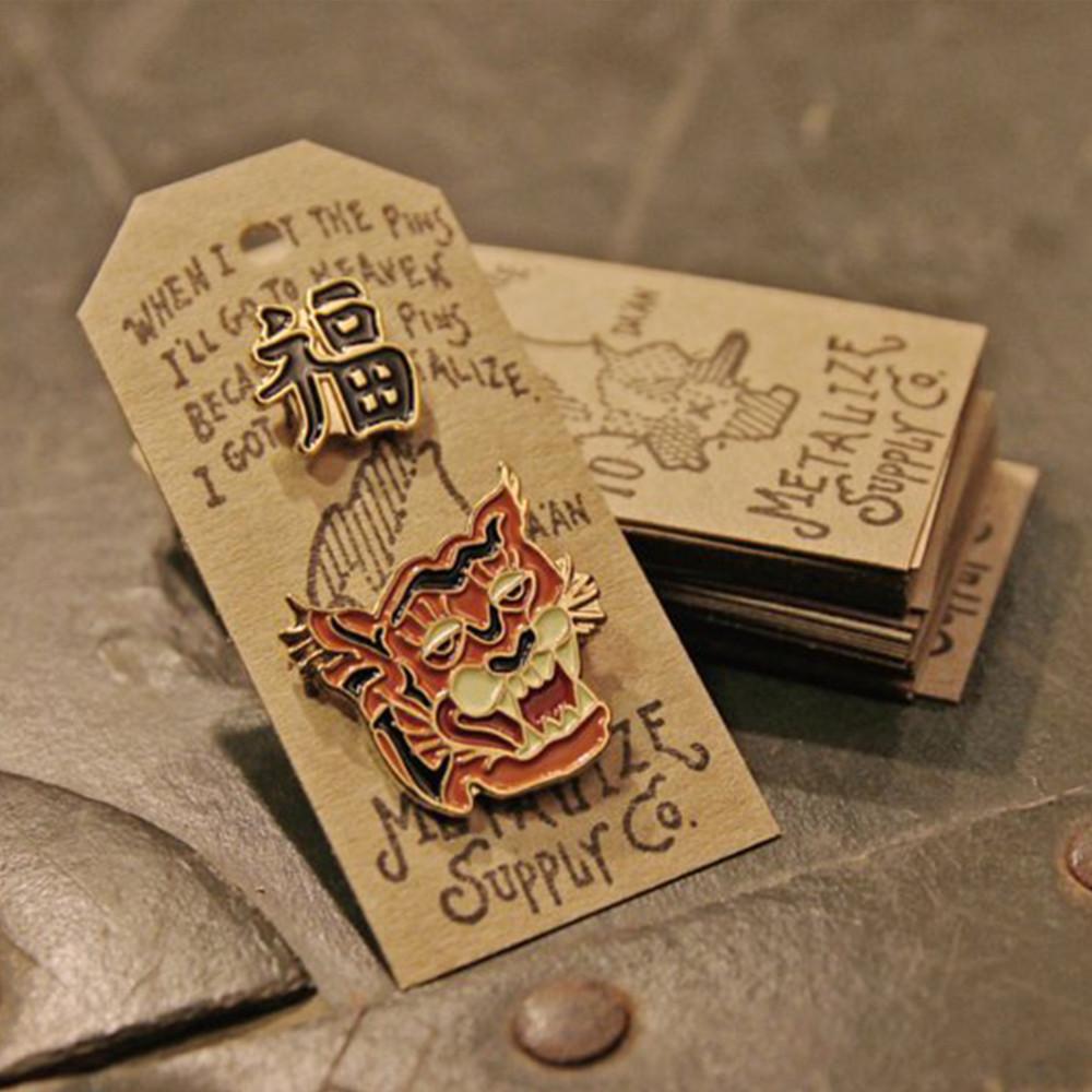 [국내발송] Metalize Supply Co.  - 'ROARING TIGER' Pin Set [메탈라이즈] [세미베이스먼트]