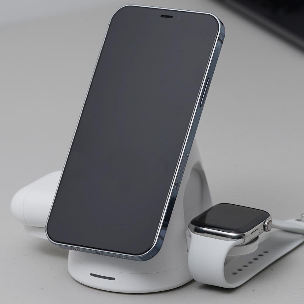 맥세이프 3in1 무선충전기 애플워치 아이폰 에어팟 프로 올인원 폴더블 충전기