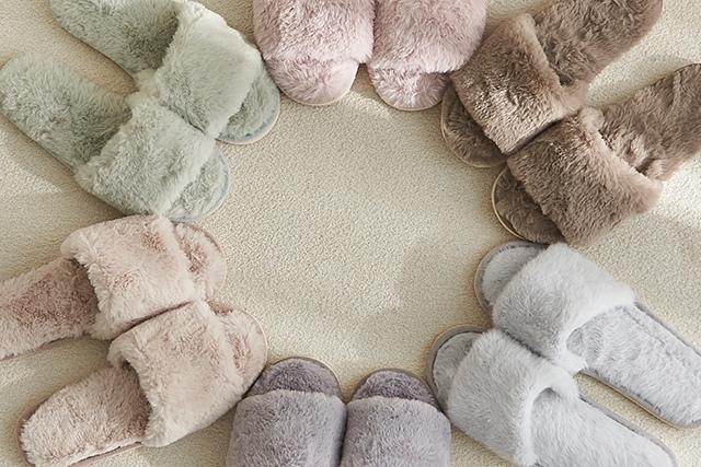 포근한 소프트퍼 실내화 6colors