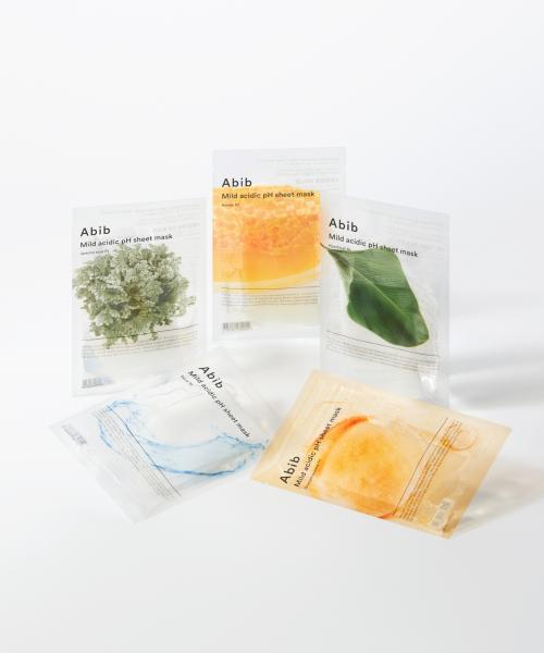 약산성 시트 마스크 5매 (5종)