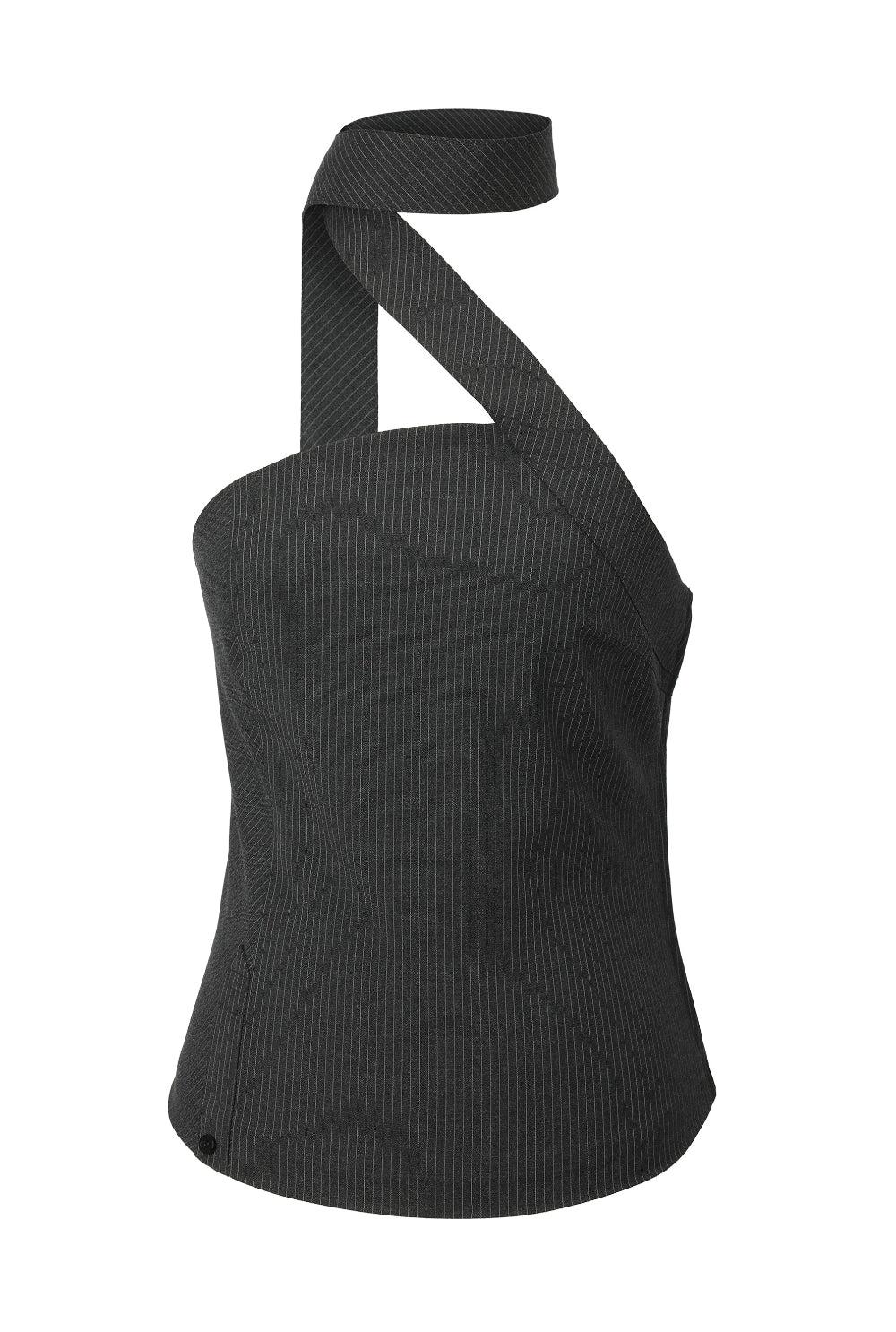 Tie shirt top