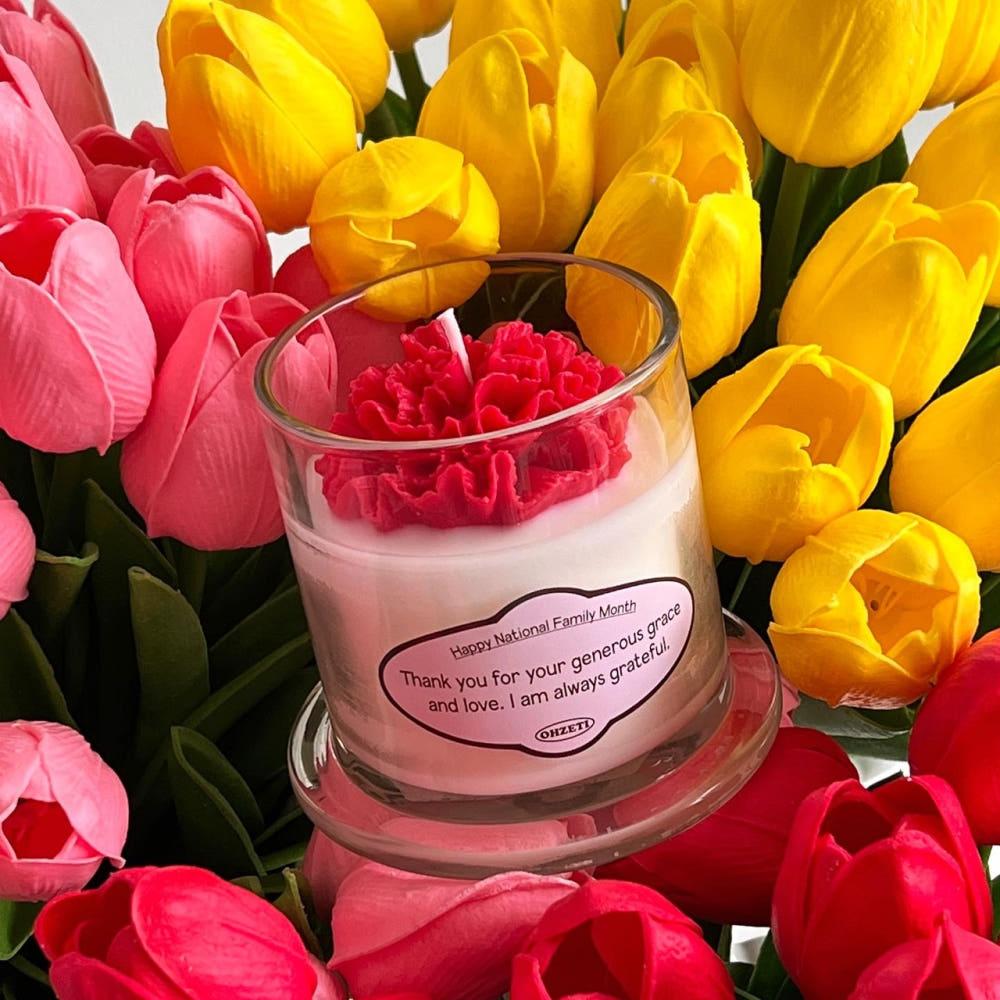 [SEASON] 카네이션 캔들 (돔 사이즈)