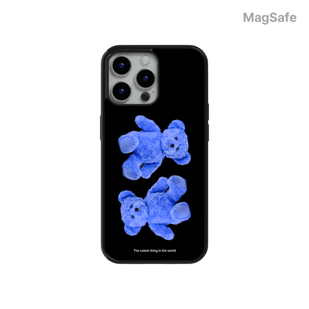 [맥세이프 블랙범퍼]베이비 베어 블루 케이스