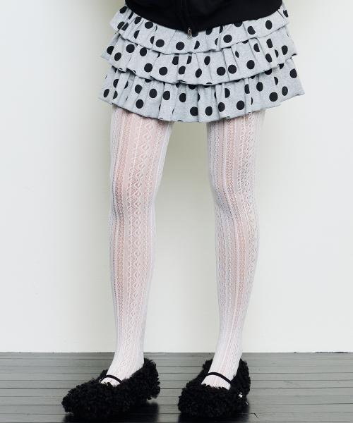 EV DOT SKIRT PANTS(GRAY)