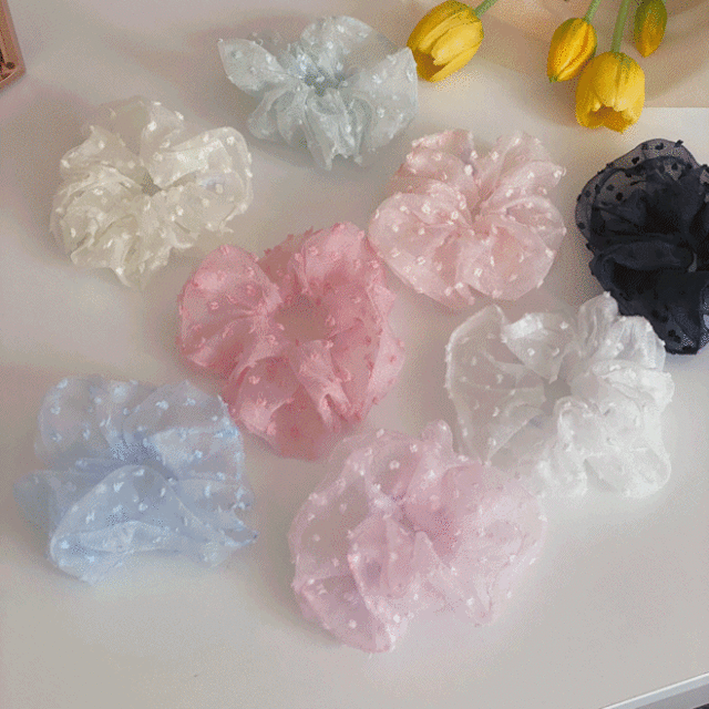 [2개이상구매시 무료배송]체리블라썸 곱창밴드 / 8color