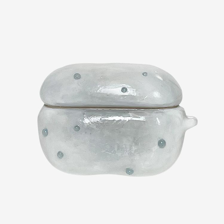 Gloomy blue airpods case