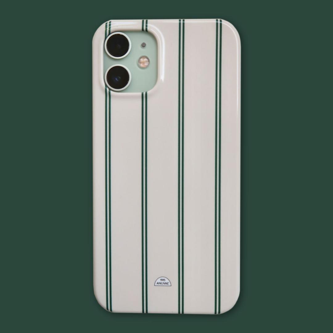Green Stripe Phone Case
