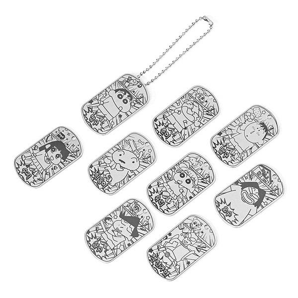 [짱구는못말려] 랜덤 메탈 키링 (10종, 랜덤)