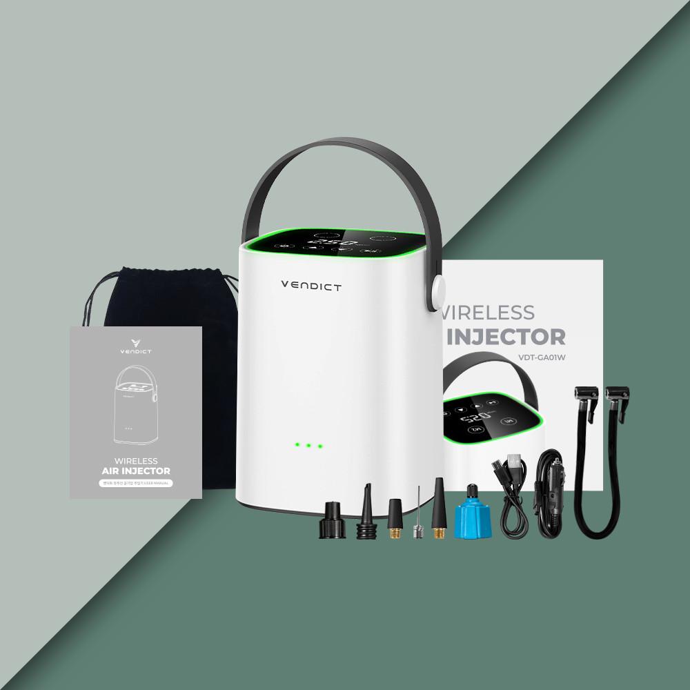 벤딕트 타이어 공기압 주입기 공기 바람 자동차 차량용 바퀴 휴대용