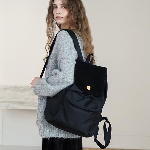 [2차리오더] RHAPSODY BACKPACK BLACK