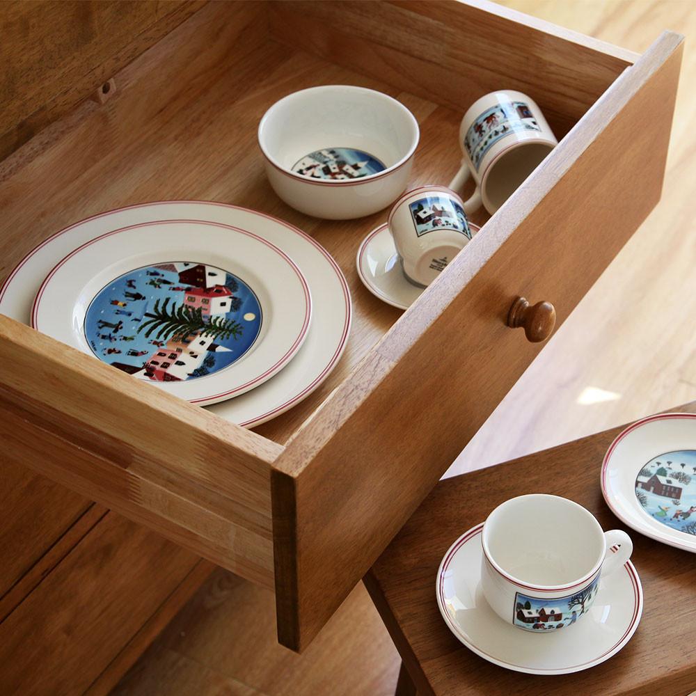 빌레로이앤보흐 디자인나이프 겨울 크리스마스  디너접시 27cm