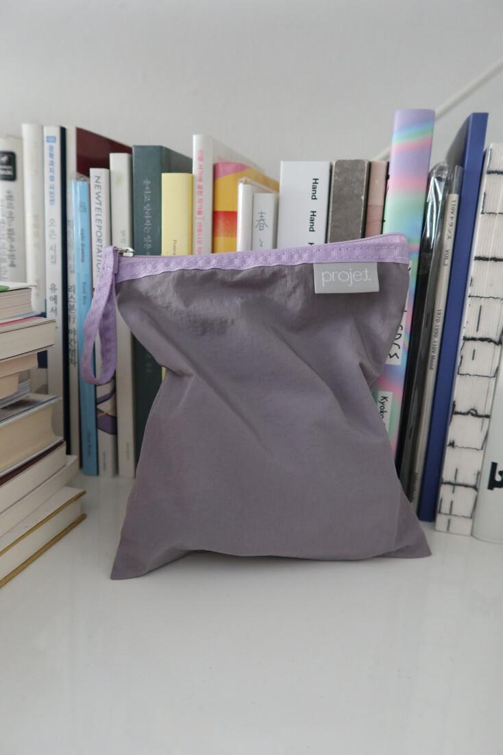 flat pouch 플랫 파우치 (light purple)