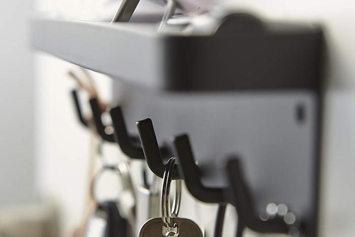 착붙 현관 마그넷 자석 선반형 마스크걸이