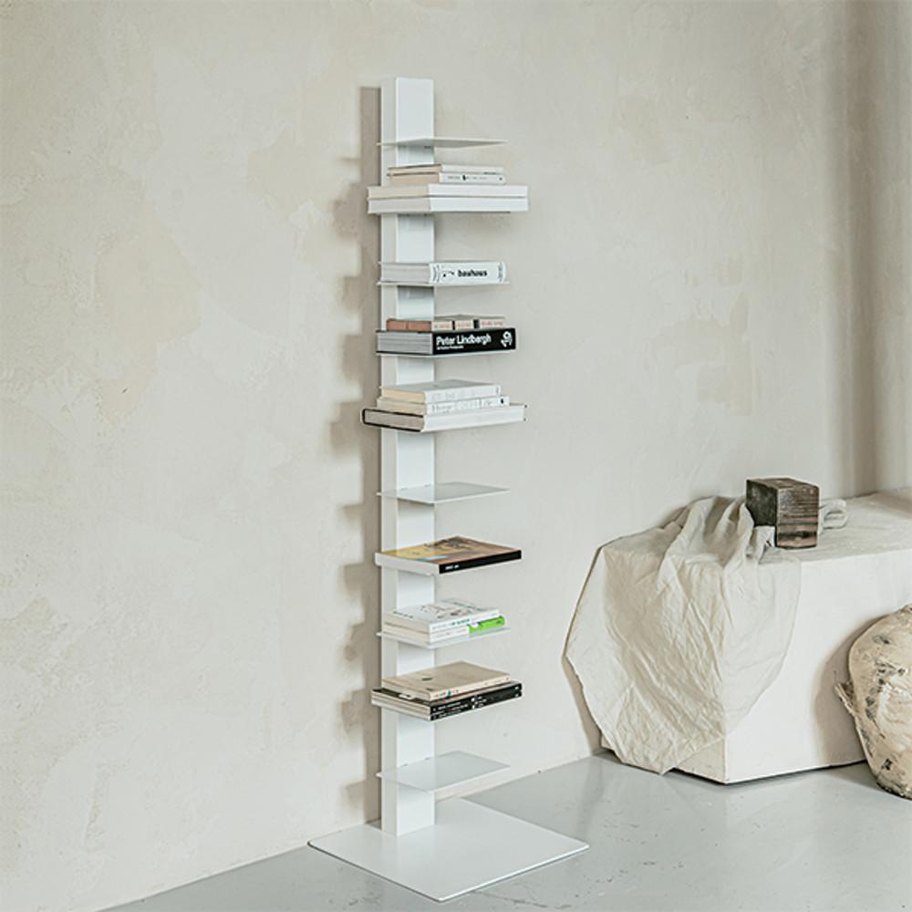 [두닷] 밀라노 1500 북선반 북타워 책꽂이 책선반 틈새 슬림 선반장 공간활용 책장