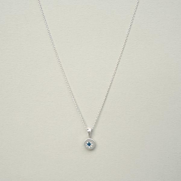 THE SHANTI NECKLACE (London Blue Topaz)