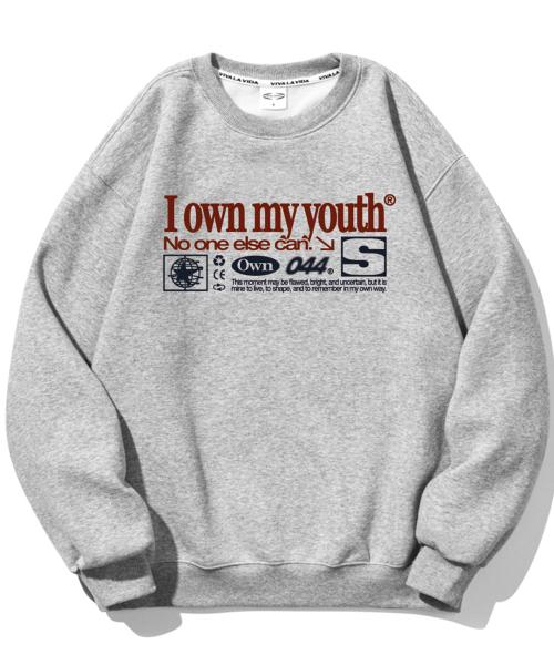 [기모선택] My Youth 헤비테리 맨투맨