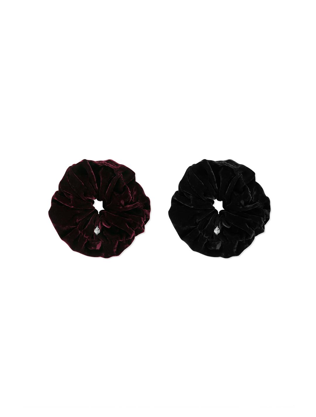 심볼 벨벳 스크런치 (2 컬러)