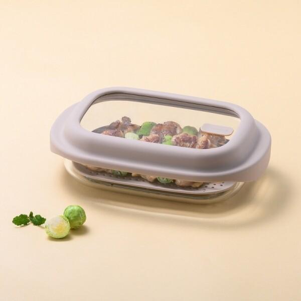 바로한끼 간편조리 전자레인지 용기 1.6L