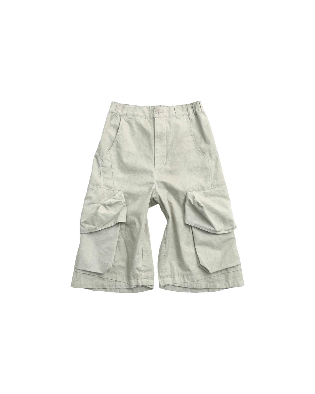 ADVENTURE BURMUDA CARGO SHORT (ECRU GREEN)