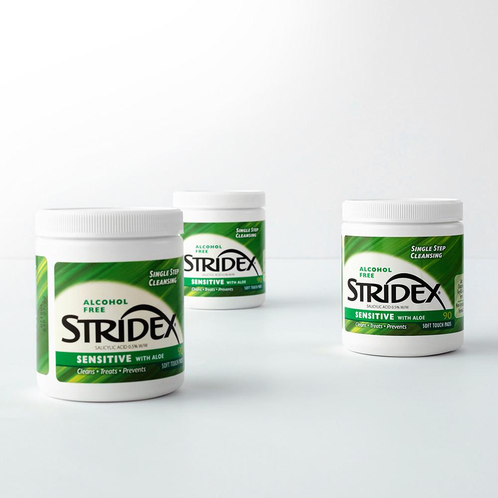 스트라이덱스 센시티브 패드 90매