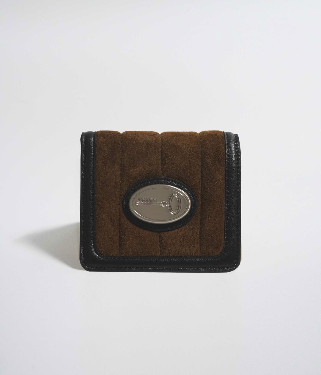 [release] Baguette wallet _Suede Brown
