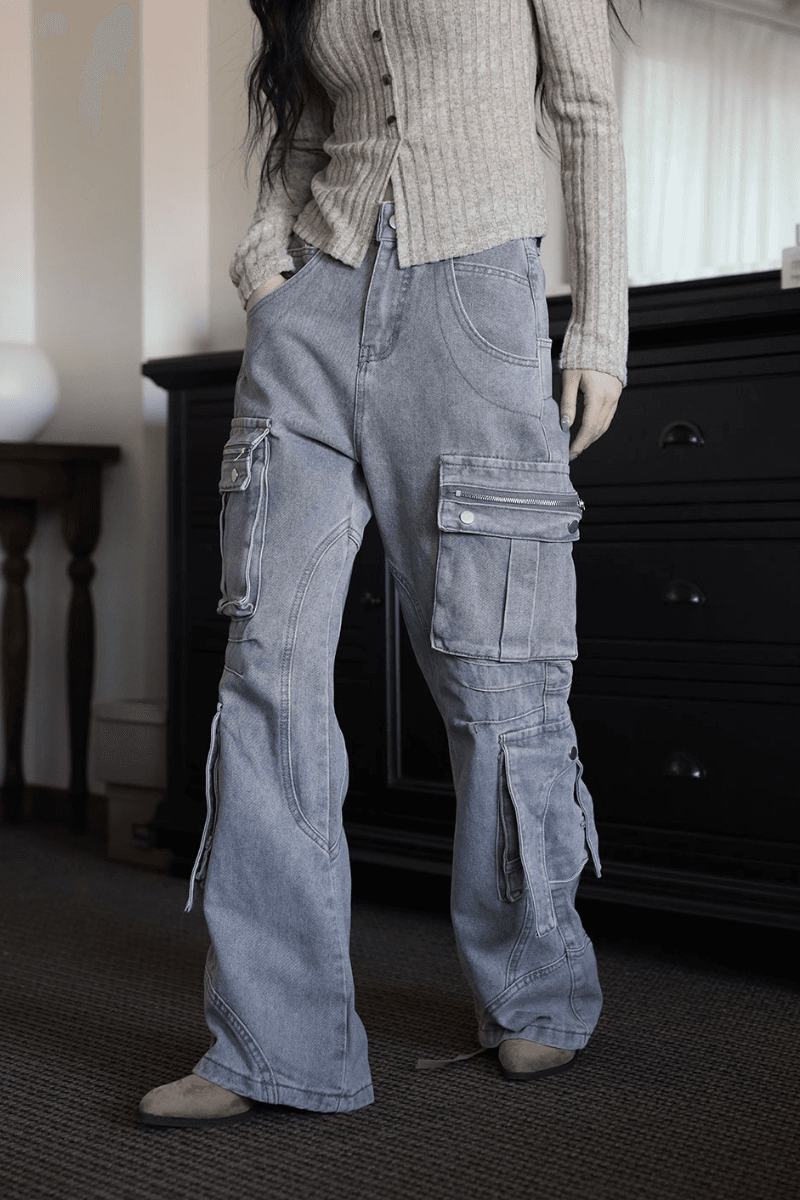 [MD PICK] 워시드 포켓 데님 팬츠