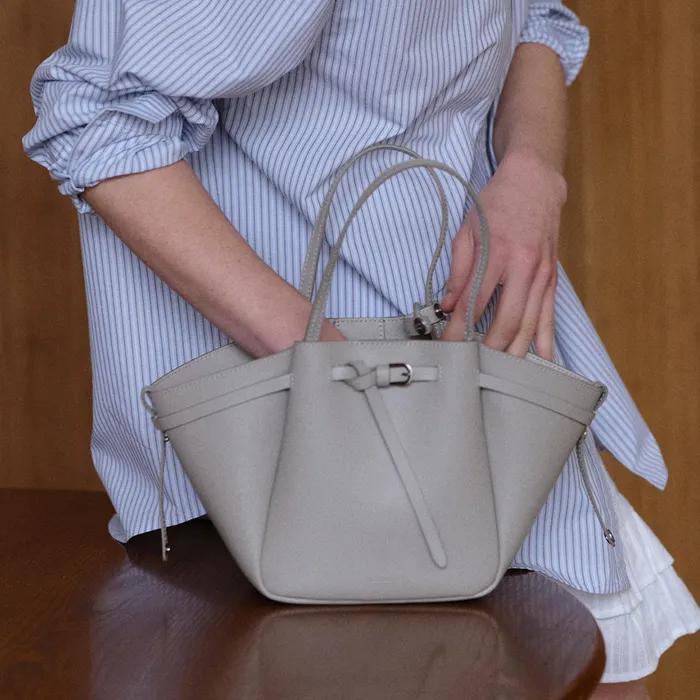 PETIT ANTHOS BAG [LINEN - PLAIN]