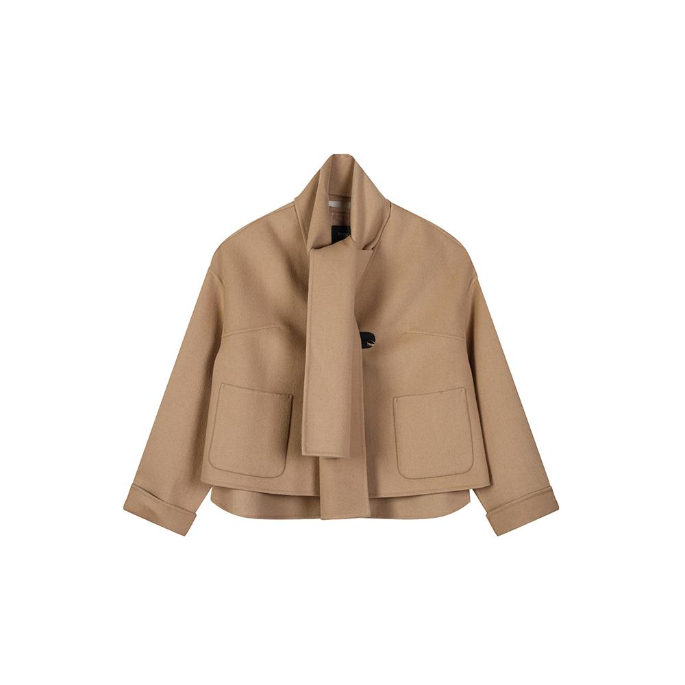 [인플루언서 착용](핸드)머플러 숏코트 AR4WTA61