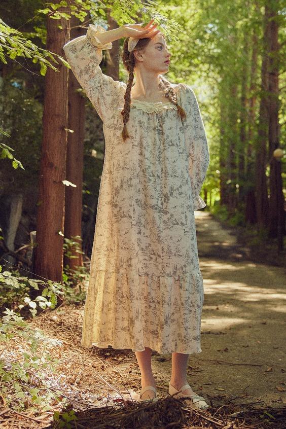 3969-BBFHO 트왈드주이 원피스 Grey