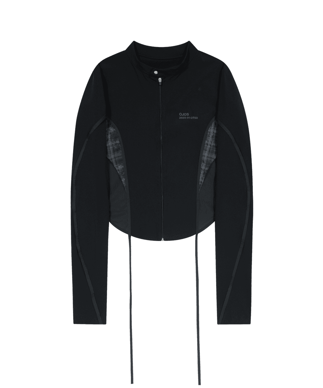 *PREVEIW* Strap Trimming Pattern Jacket / Black