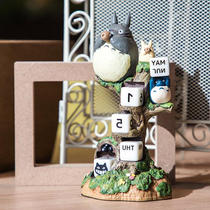 [지브리스튜디오] 지브리 이웃집 토토로 오카리나 연주회 피규어 만년 달력 캘린더