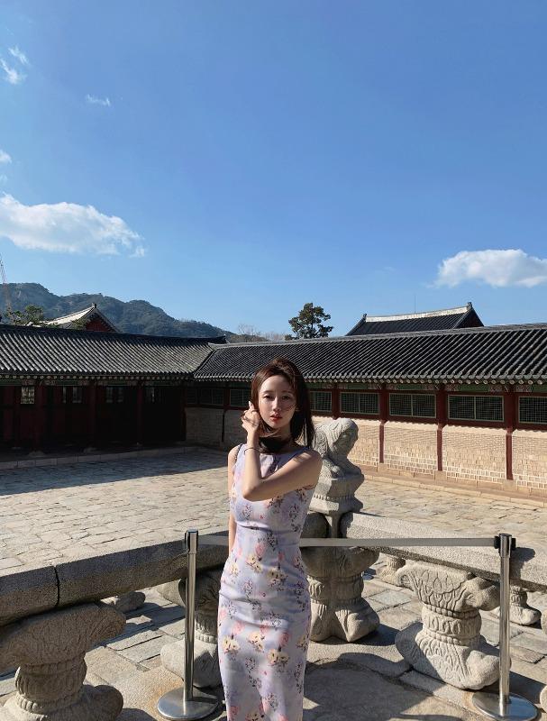 London Dress (Violet)