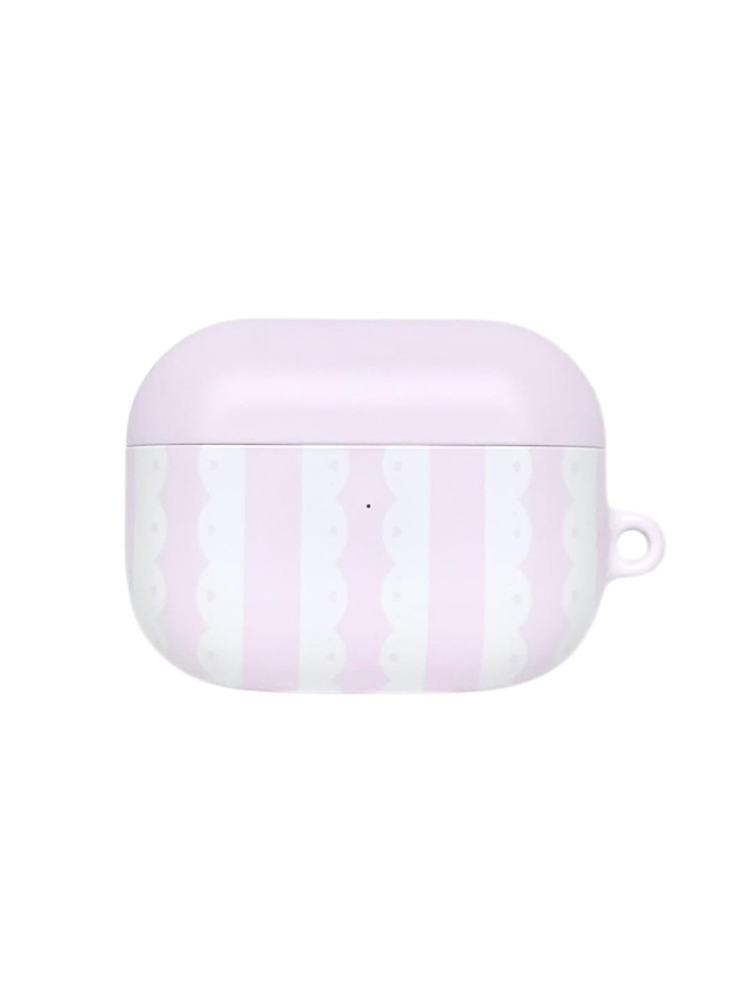 heart lace earphones case