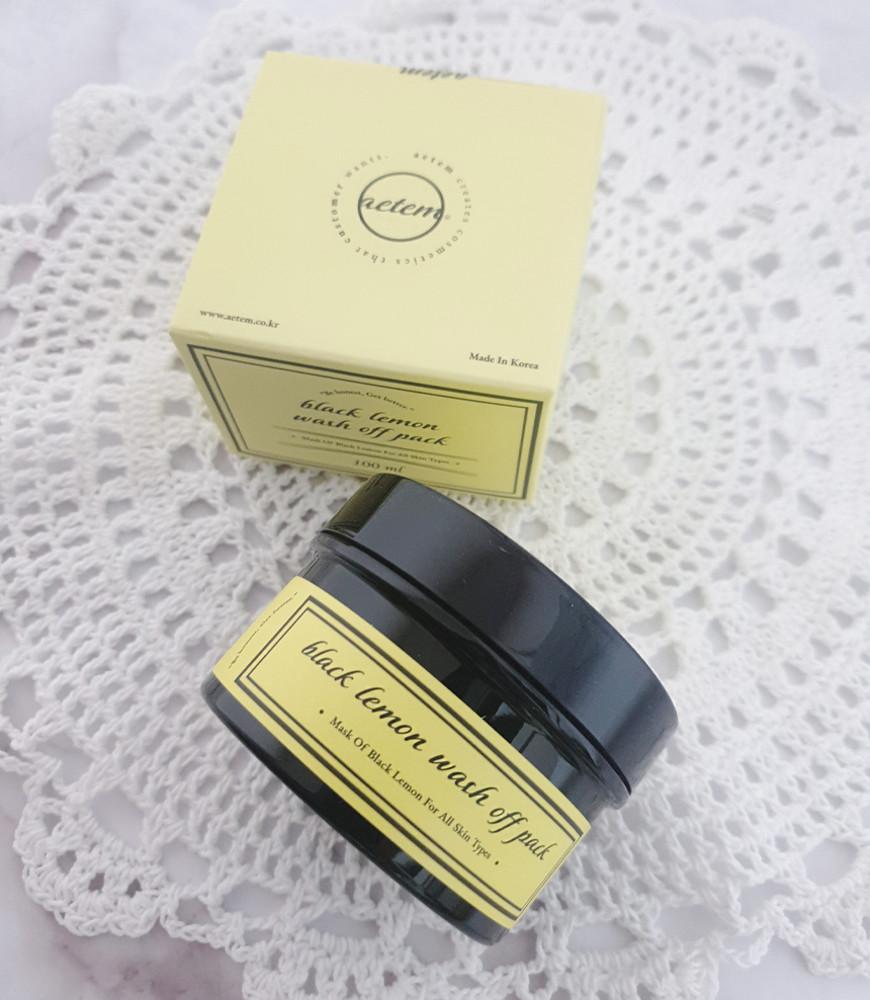 에템 블랙레몬 워시오프 팩 100ml