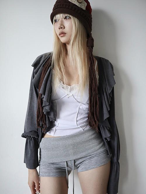 baby lace sleeveless, 4color