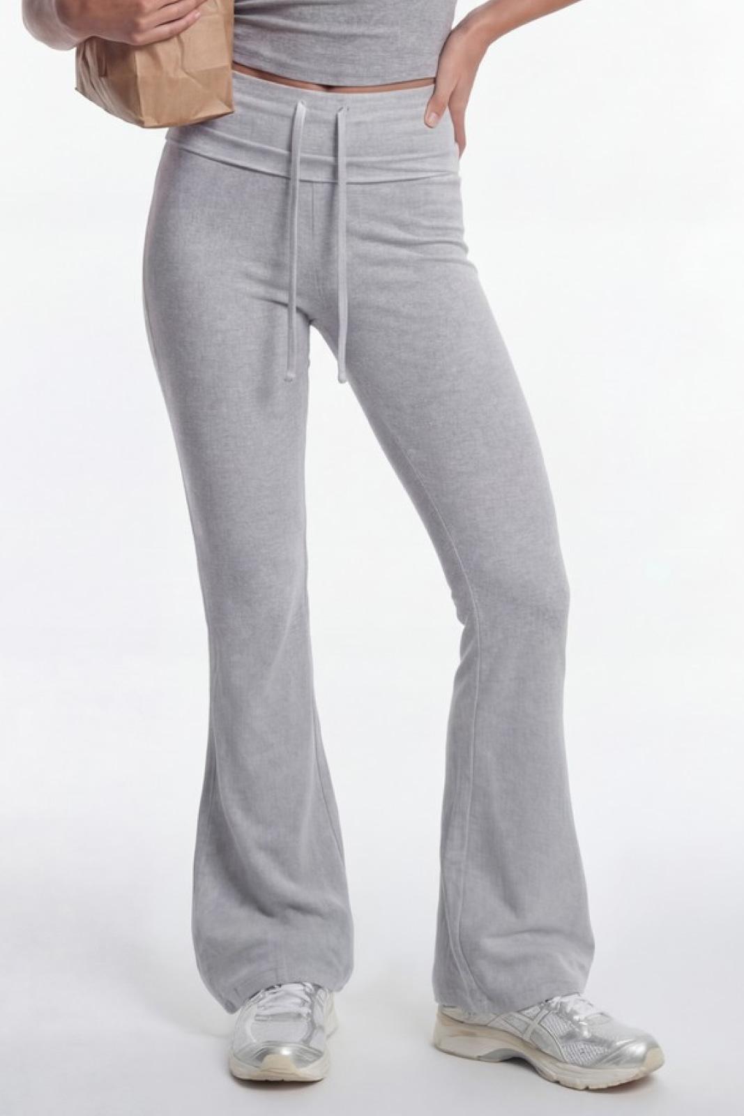 소피 릴렉스 부츠컷 레깅스 (Melange Gray)