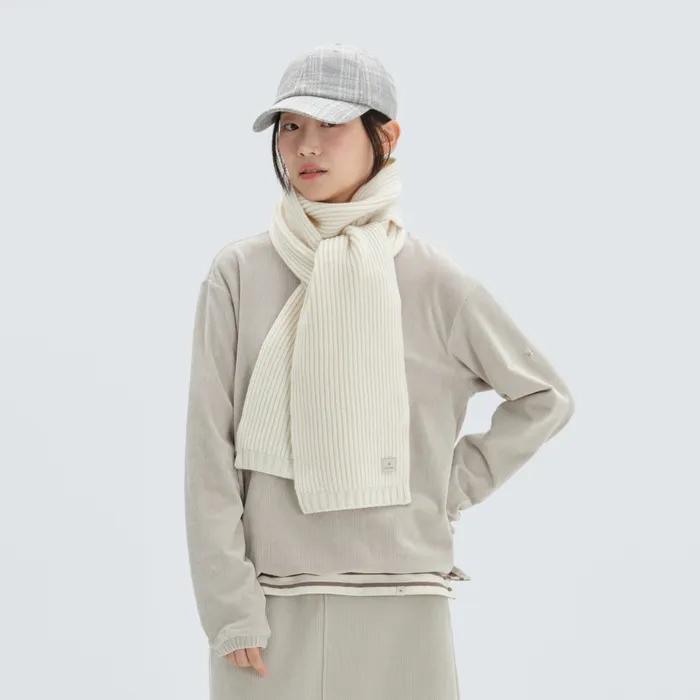 프리미엄 니트 머플러 Ivory (S24WUFWA11)