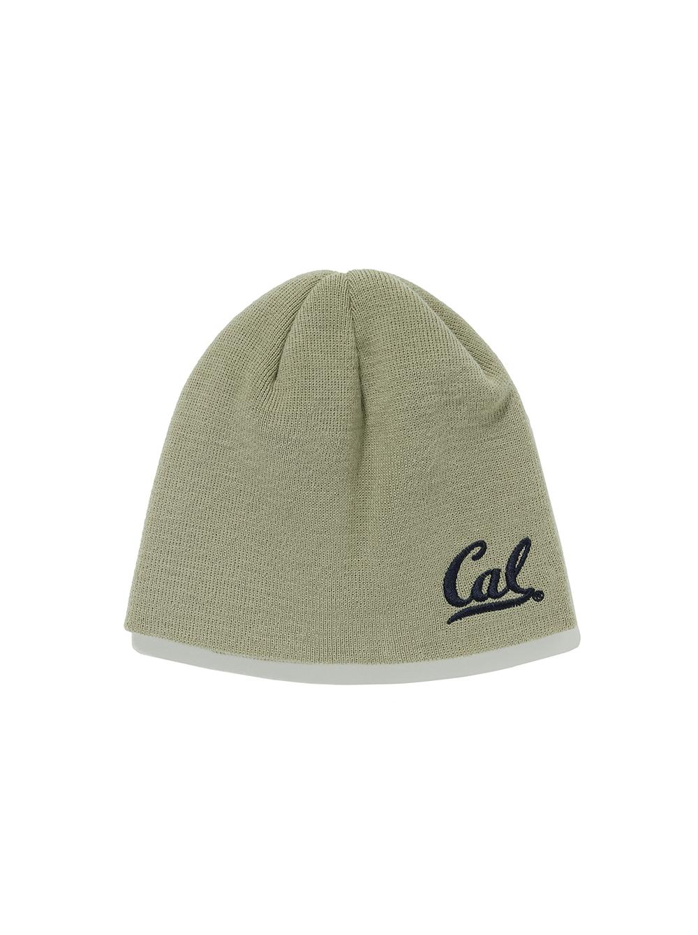 CAL LOGO BEANIE [DARK BEIGE]