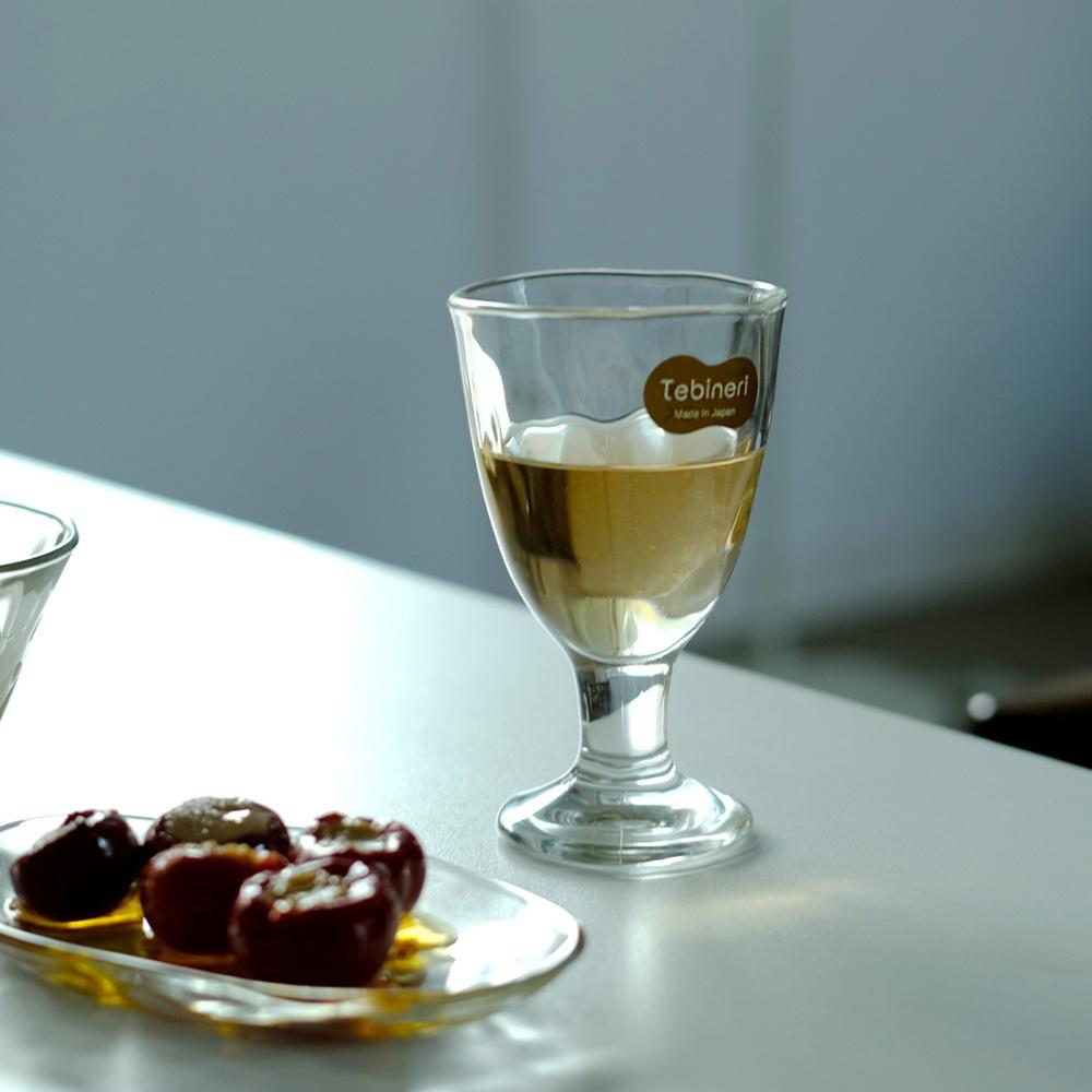 [이시즈카] Tebineri 사케 스템 글라스 165ml