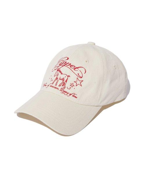 Pony Graphic Ball Cap (ivory)