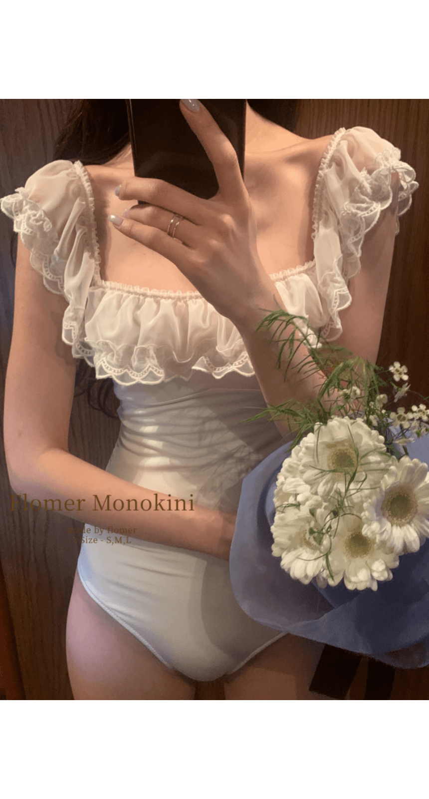 플로머 [MADE] Flomer Monokini - Ivory