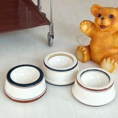 kamome piha 반려견 & 반려묘 도자기 식기 (3 type)