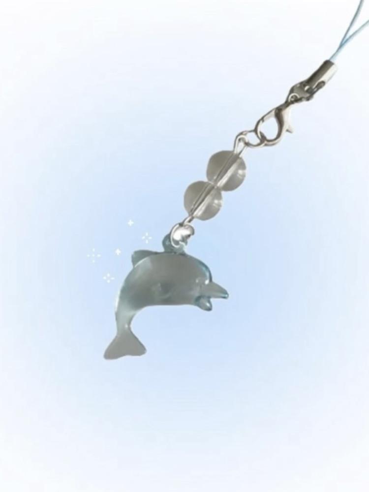 돌고래 폰 스트랩 키링(메이어드)