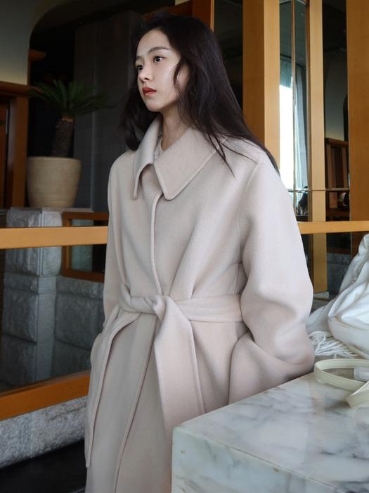 Mariel silk-cashmere coat(3colors)