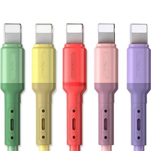 림스테일 파스통 아이폰 8핀 고속 충전케이블 5종 세트 - 충전 케이블 | 쿠팡