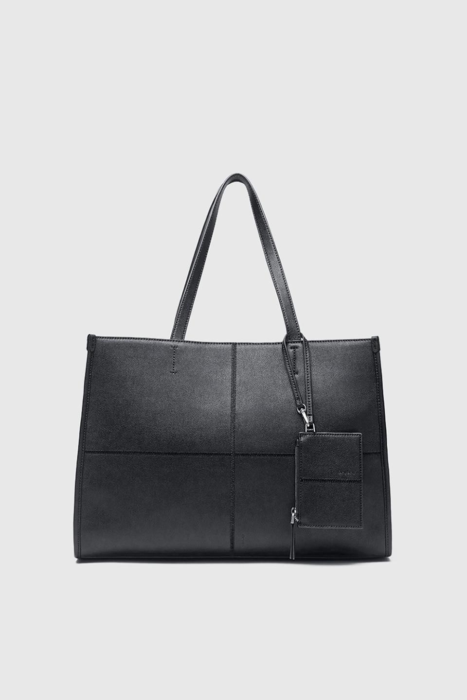 도미니크 쇼퍼백_블랙